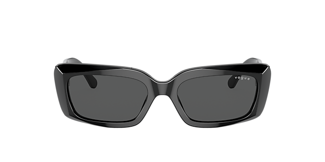 VO5440S Zwart AcetaatSunglass Frames van B24, met getinte lenzen