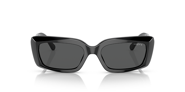 VO5440S Zwart AcetaatSunglass Frames van B24, Vooraanzicht