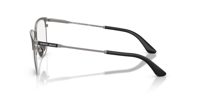 AR5163 Matzwart MetaalEyeglass Frames van B24, Zijaanzicht