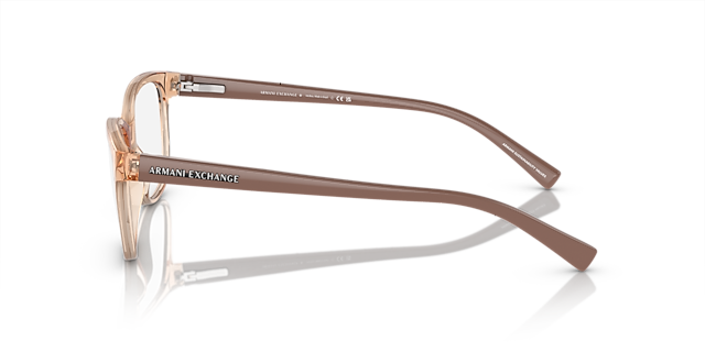 AX3037 Tundra glänzend transparent KunststoffEyeglass Frames von B24, Seitenansicht