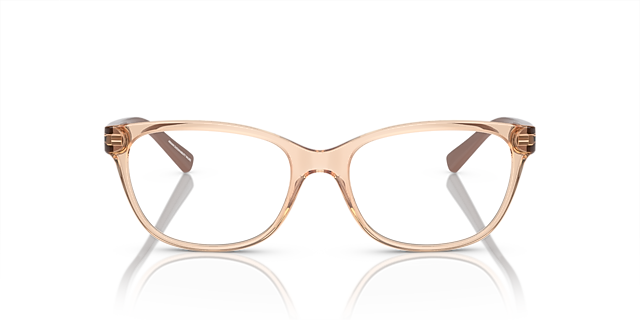 AX3037 Tundra glänzend transparent KunststoffEyeglass Frames von B24, Vorderansicht