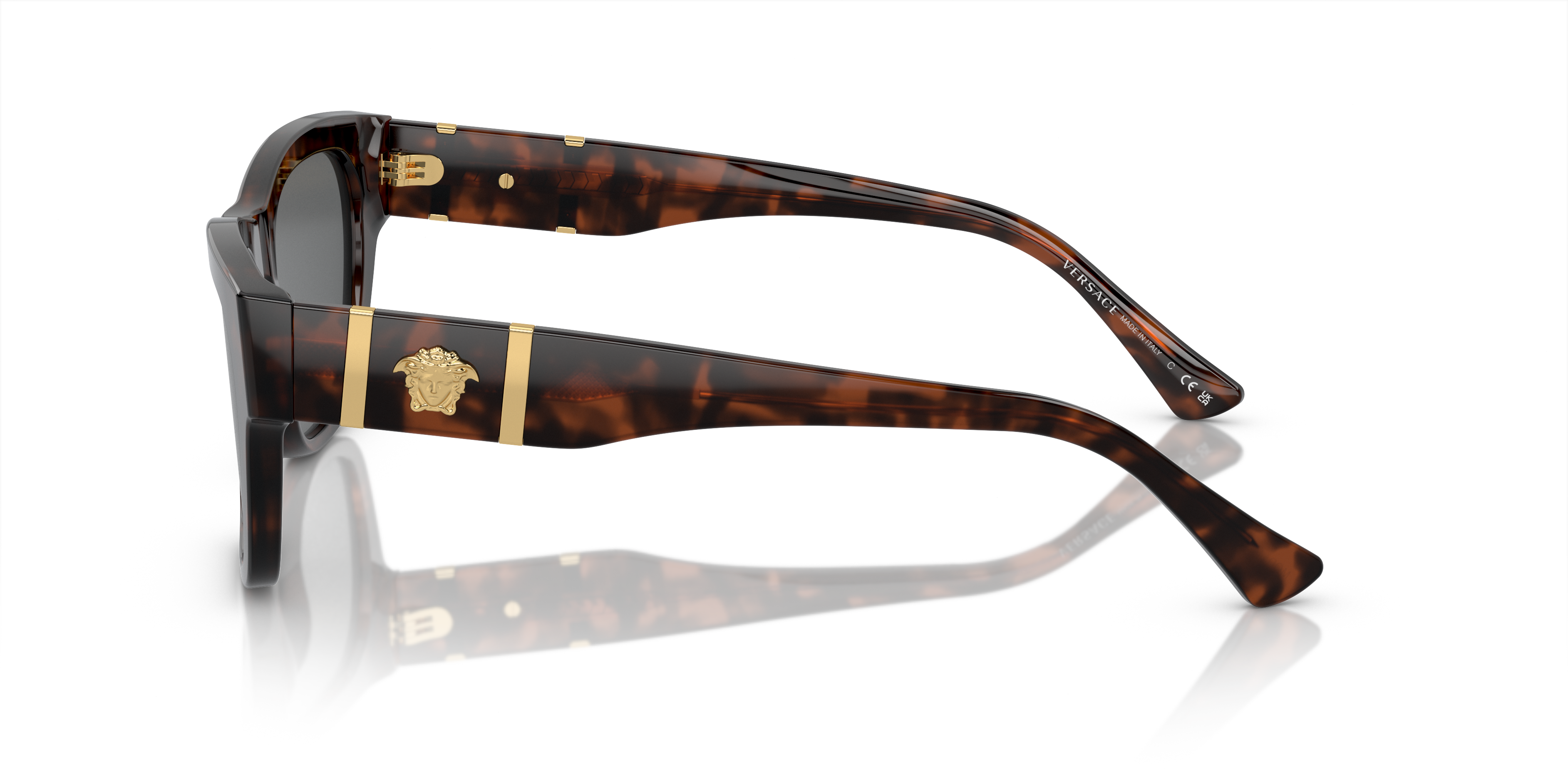 VE4457 Havana AcetaatSunglass Frames van B24, Zijaanzicht