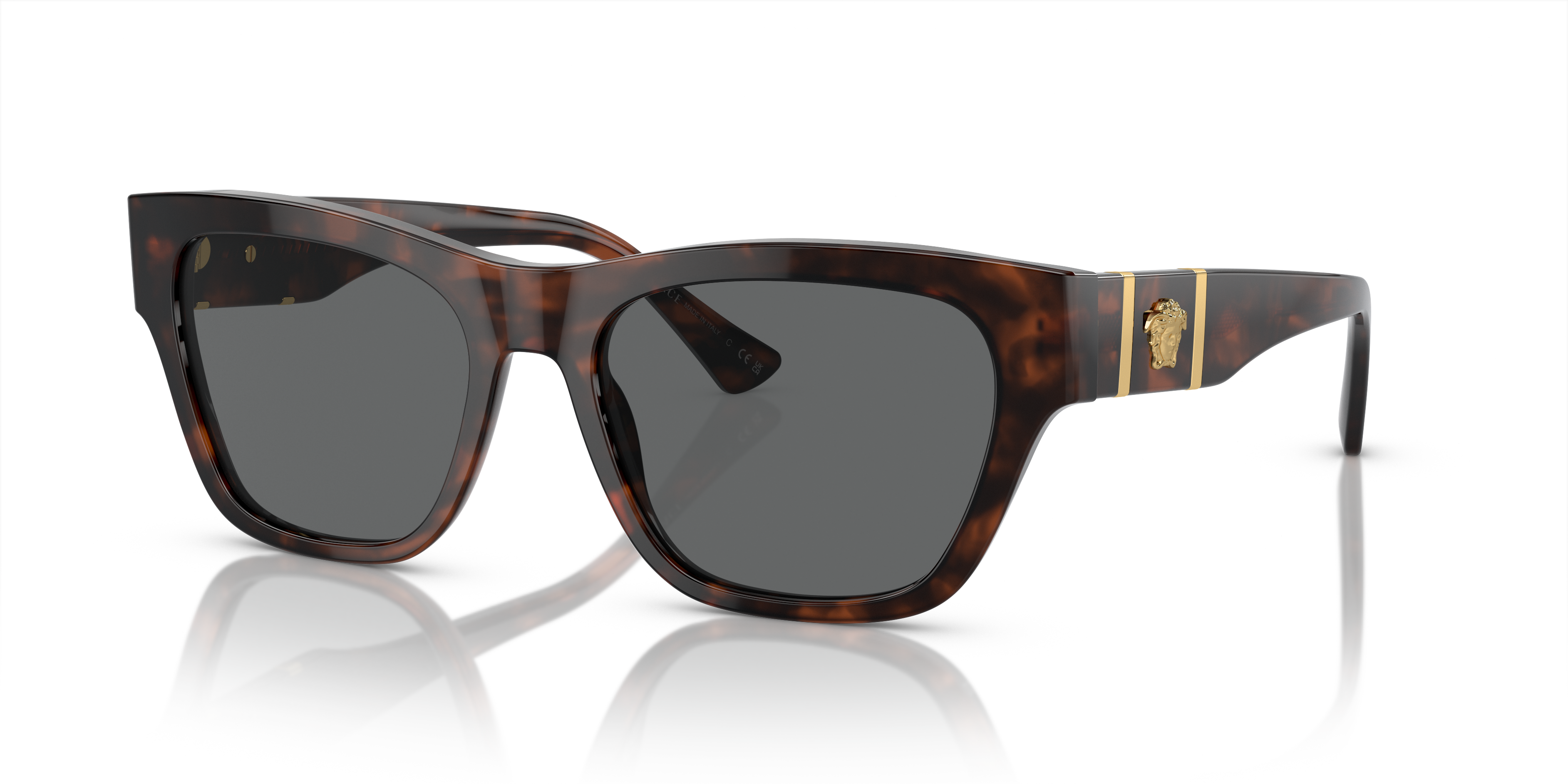 VE4457 Havana AcetaatSunglass Frames van B24, Hoekweergave