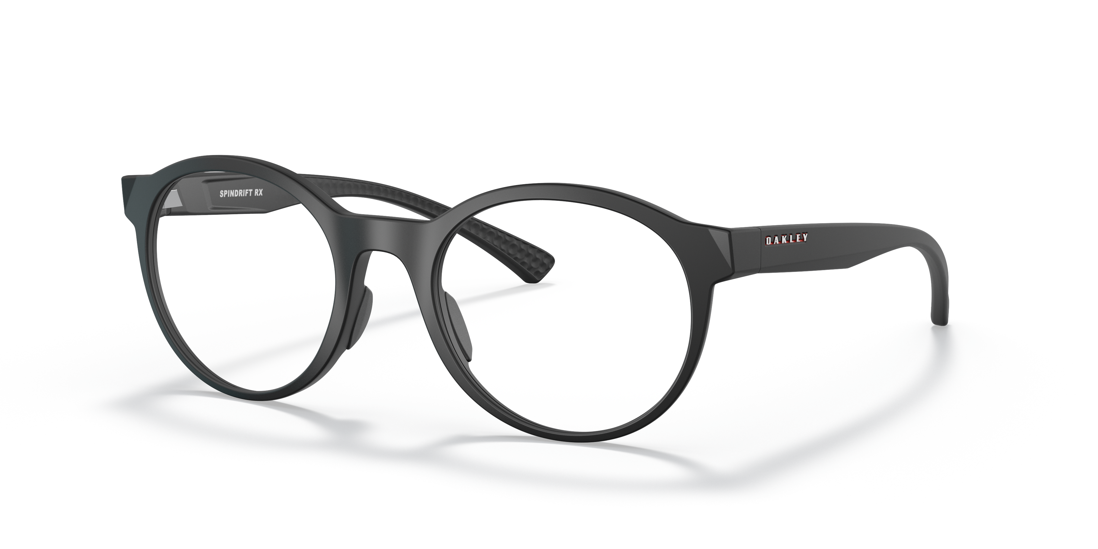 Spindrift Samtschwarz KunststoffSunglass Frames von B24, Dreiviertelansicht