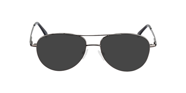 Glendale Antraciet MetaalEyeglass Frames van B24, met getinte lenzen