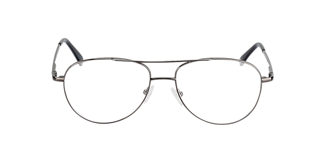 Glendale Antraciet MetaalEyeglass Frames van B24, Vooraanzicht