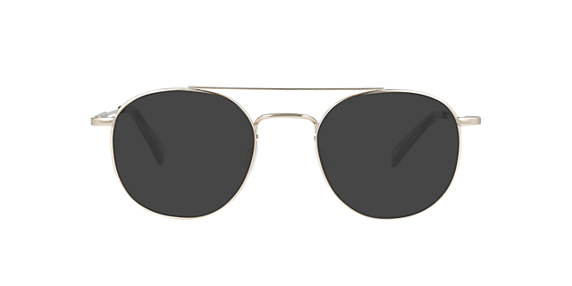 Merlin Platinum Silver Titanium TitaanEyeglass Frames van B24, met getinte lenzen