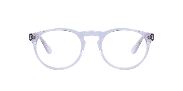 Steven S. Crystal Purple AcetaatEyeglass Frames van B24, Vooraanzicht