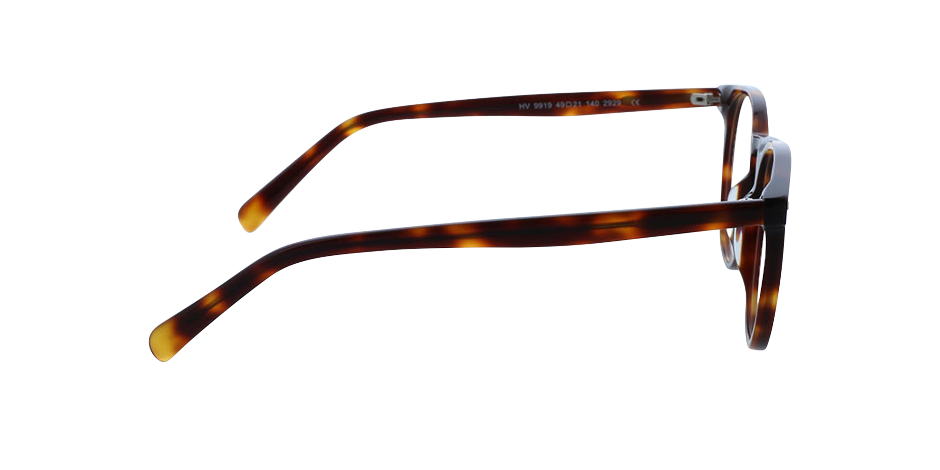 Fargo Havana Braun AcetatEyeglass Frames von B24, Seitenansicht