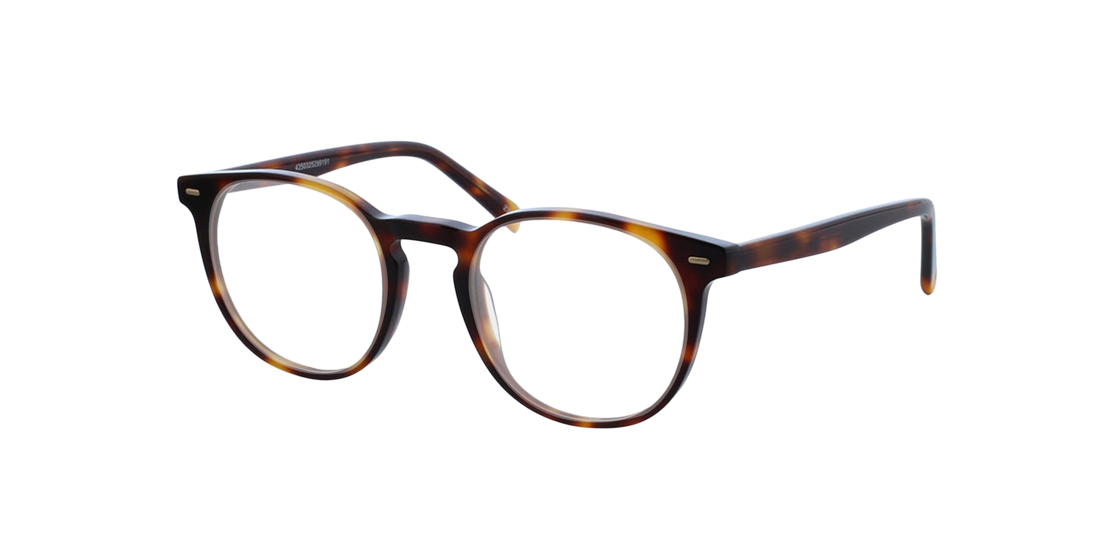 Fargo Havana Braun AcetatEyeglass Frames von B24, Dreiviertelansicht