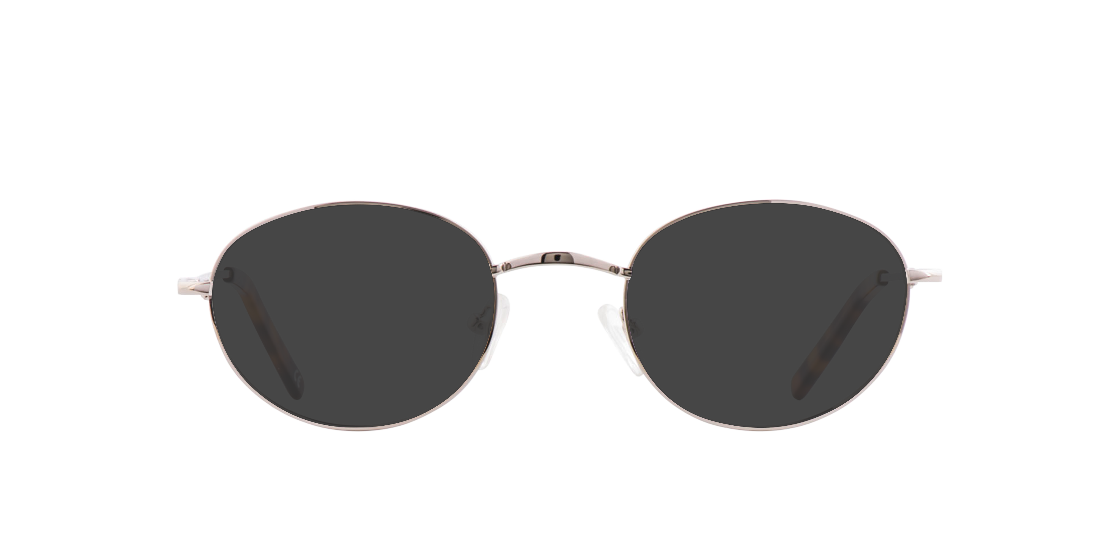 Clinton Silver Metal MetallEyeglass Frames von B24, mit getönten Gläsern