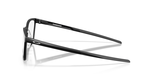 Thinboard Schwarz satiniert KunststoffEyeglass Frames von B24, Seitenansicht