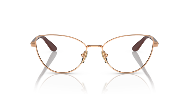 VO4285 Roségoud MetaalEyeglass Frames van B24, Vooraanzicht