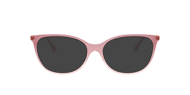 VO5673 Gradient Pink & Transparent Pink KunststoffEyeglass Frames von B24, mit getönten Gläsern