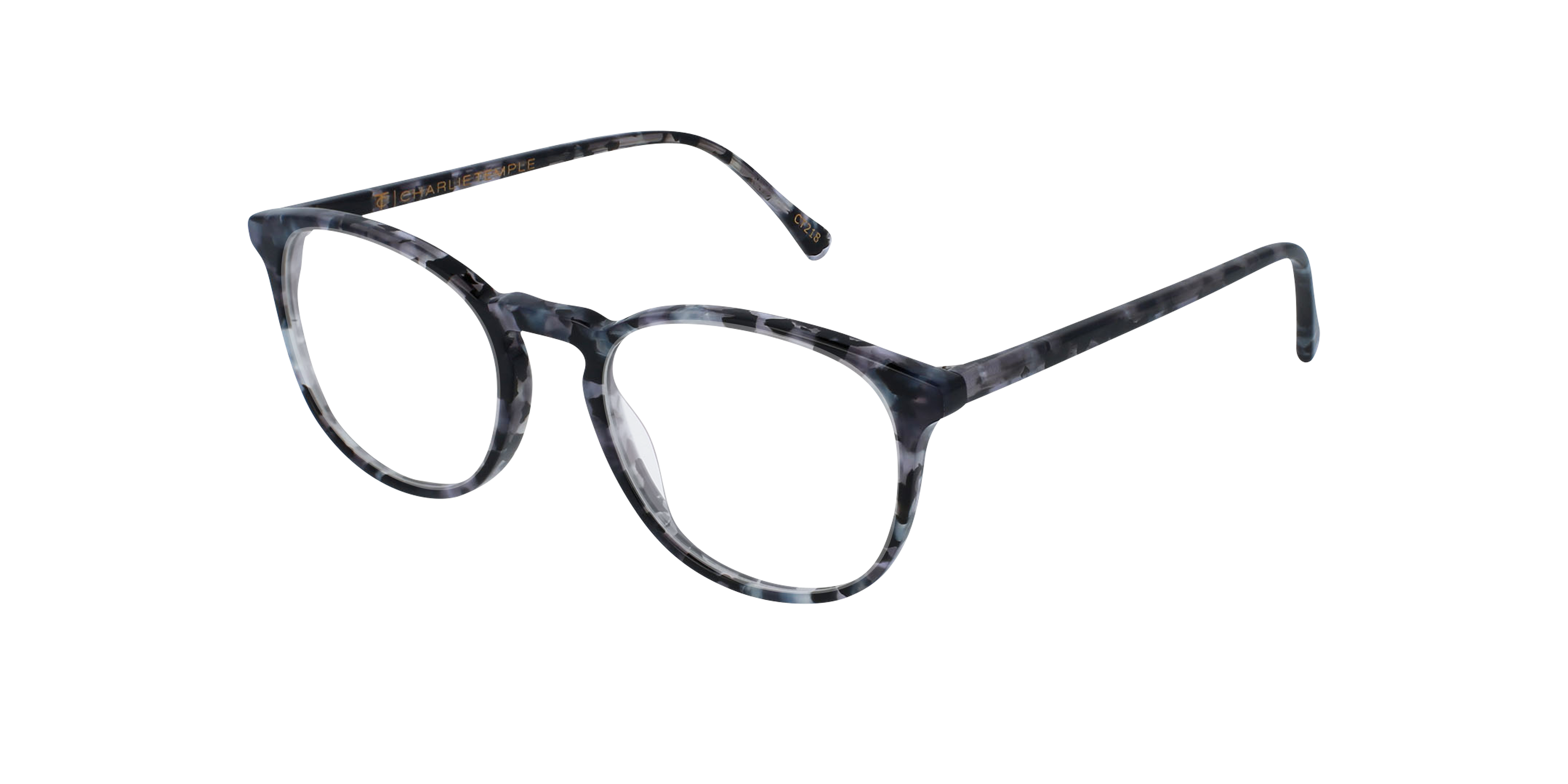 Neil Thunder Sky AcetatEyeglass Frames von B24, Dreiviertelansicht