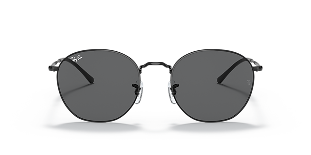 RB3772 Zwart MetaalSunglass Frames van B24, Vooraanzicht