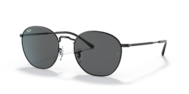 RB3772 Zwart MetaalSunglass Frames van B24, Hoekweergave