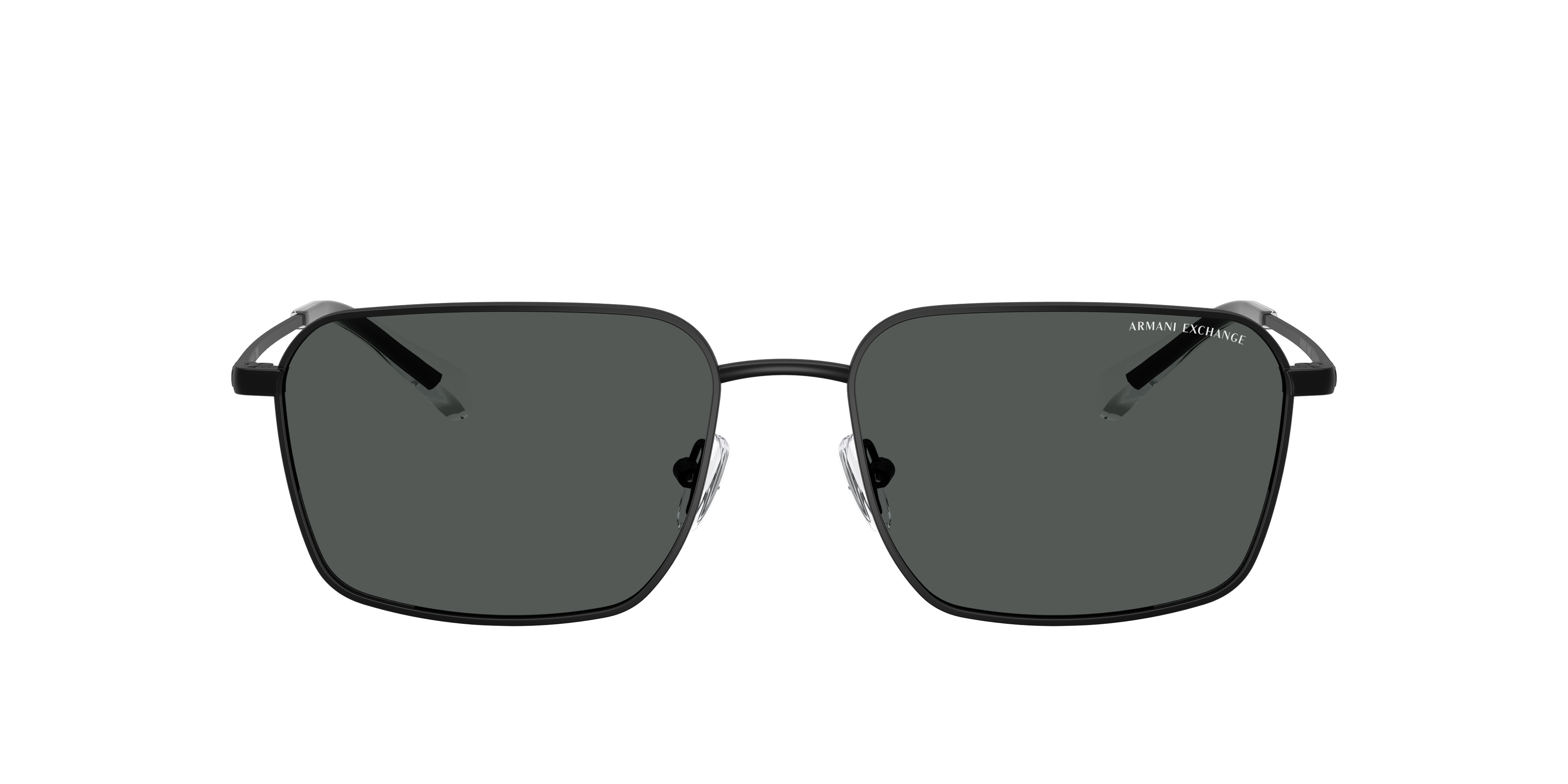 AX2053S Matzwart MetaalSunglass Frames van B24, met getinte lenzen