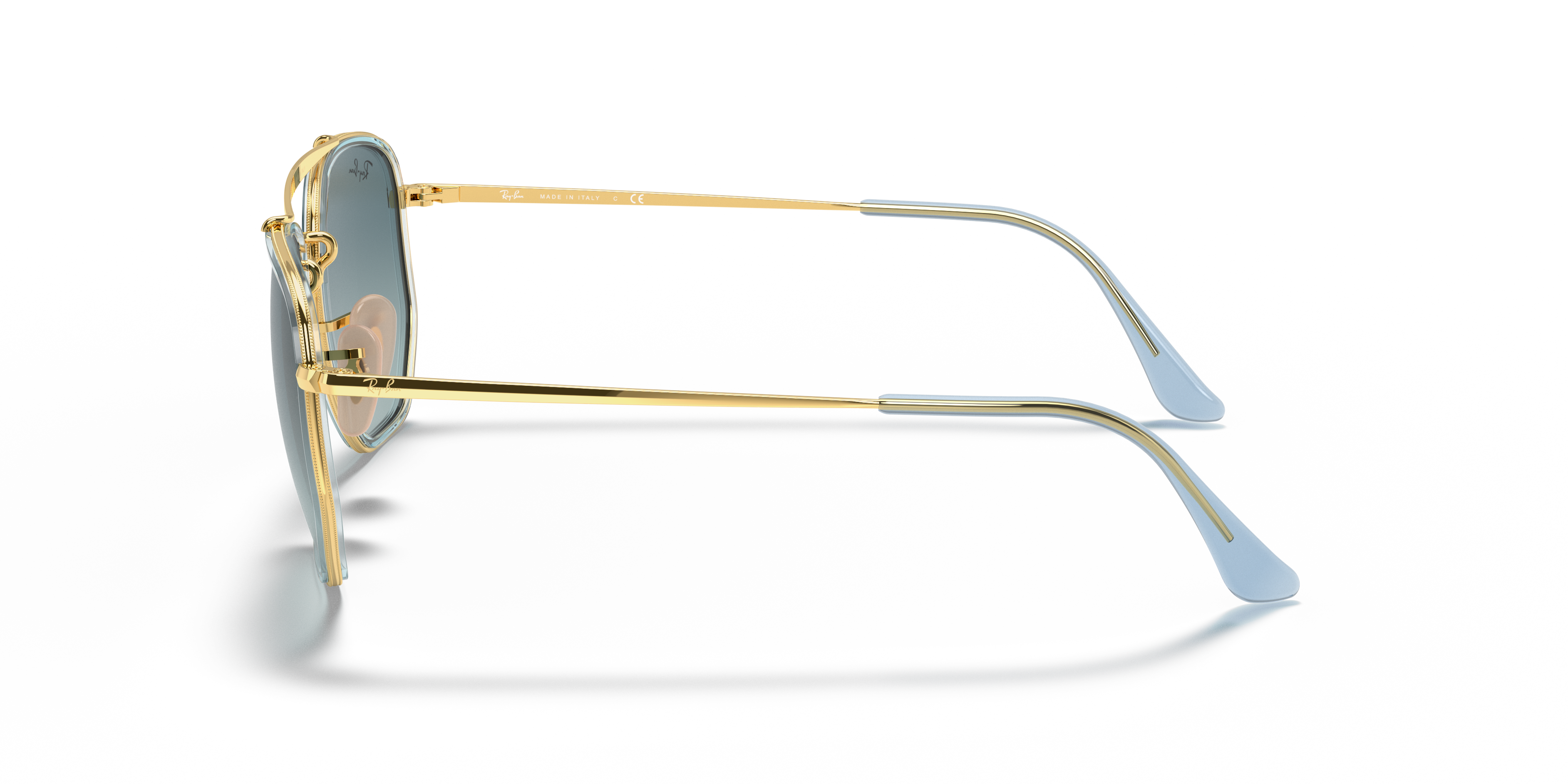 RB3648M Arista Gold MetallSunglass Frames von B24, Seitenansicht