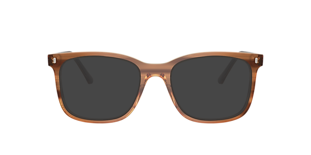 RB5446 Braun gestreift AcetatEyeglass Frames von B24, mit getönten Gläsern