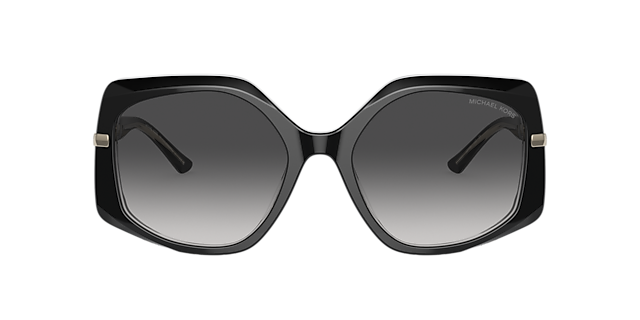 MK2177 Schwarz & Klar laminiert AcetatSunglass Frames von B24, mit getönten Gläsern