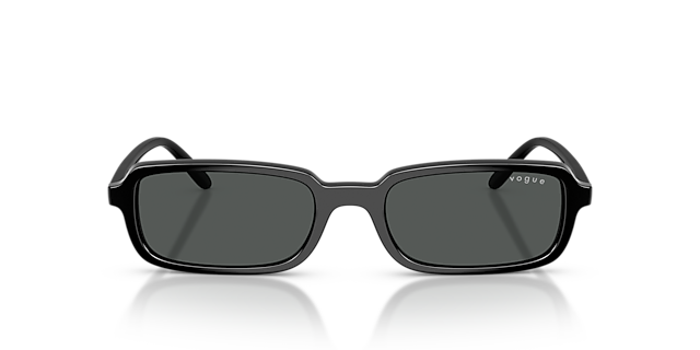 VO5666S Schwarz KunststoffSunglass Frames von B24, Vorderansicht