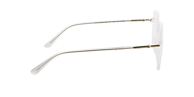 Donna Kristall AcetatEyeglass Frames von B24, Seitenansicht