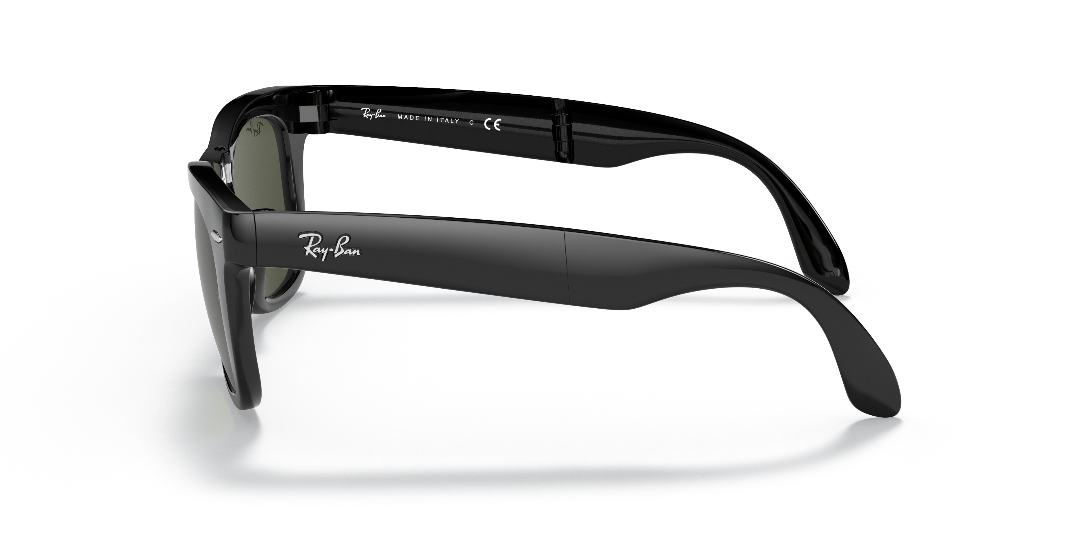 RB4105 Zwart KunststofSunglass Frames van B24, Zijaanzicht
