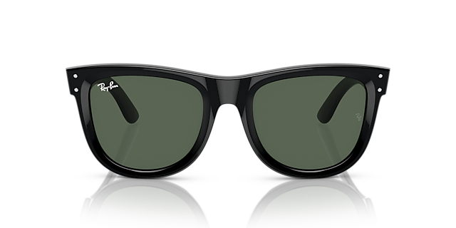 RBR0502S Zwart KunststofSunglass Frames van B24, Vooraanzicht