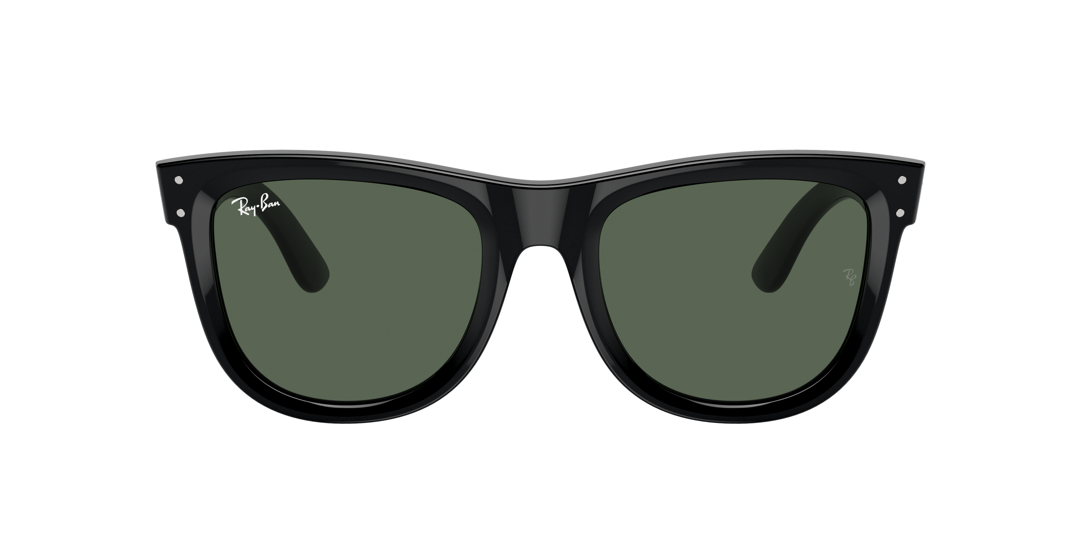 RBR0502S Schwarz KunststoffSunglass Frames von B24, mit getönten Gläsern