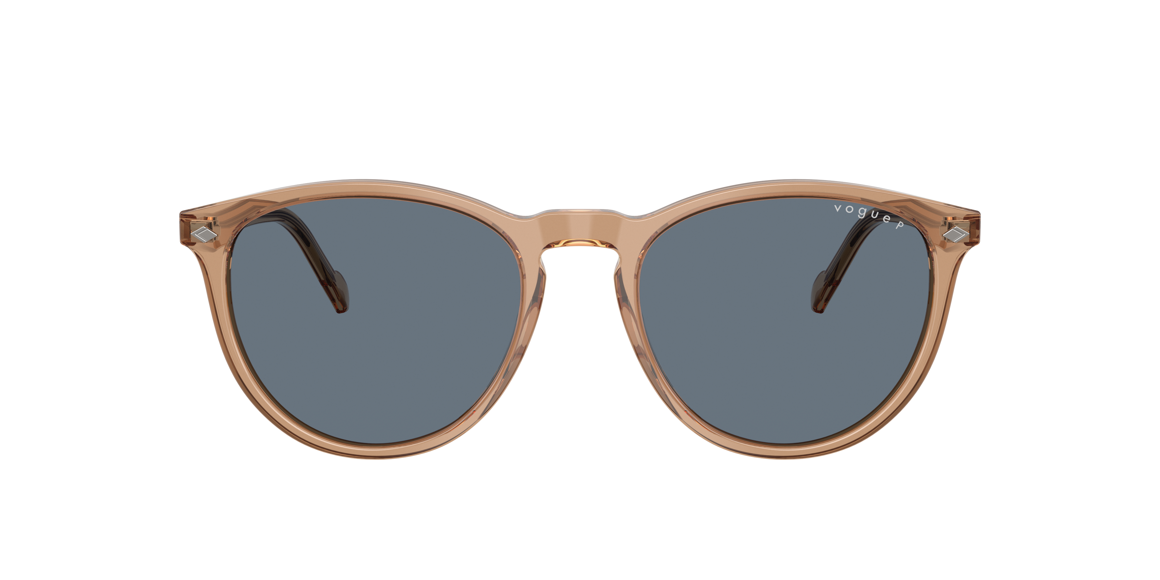 VO5599S Braun transparent AcetatSunglass Frames von B24, mit getönten Gläsern