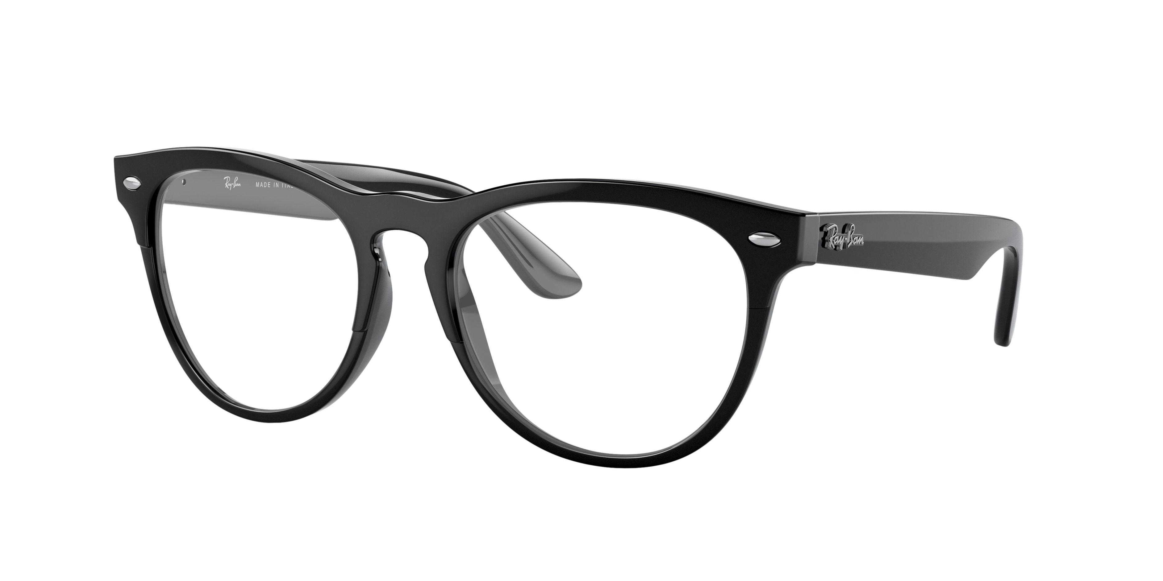 RB4471V Schwarz KunststoffEyeglass Frames von B24, Dreiviertelansicht