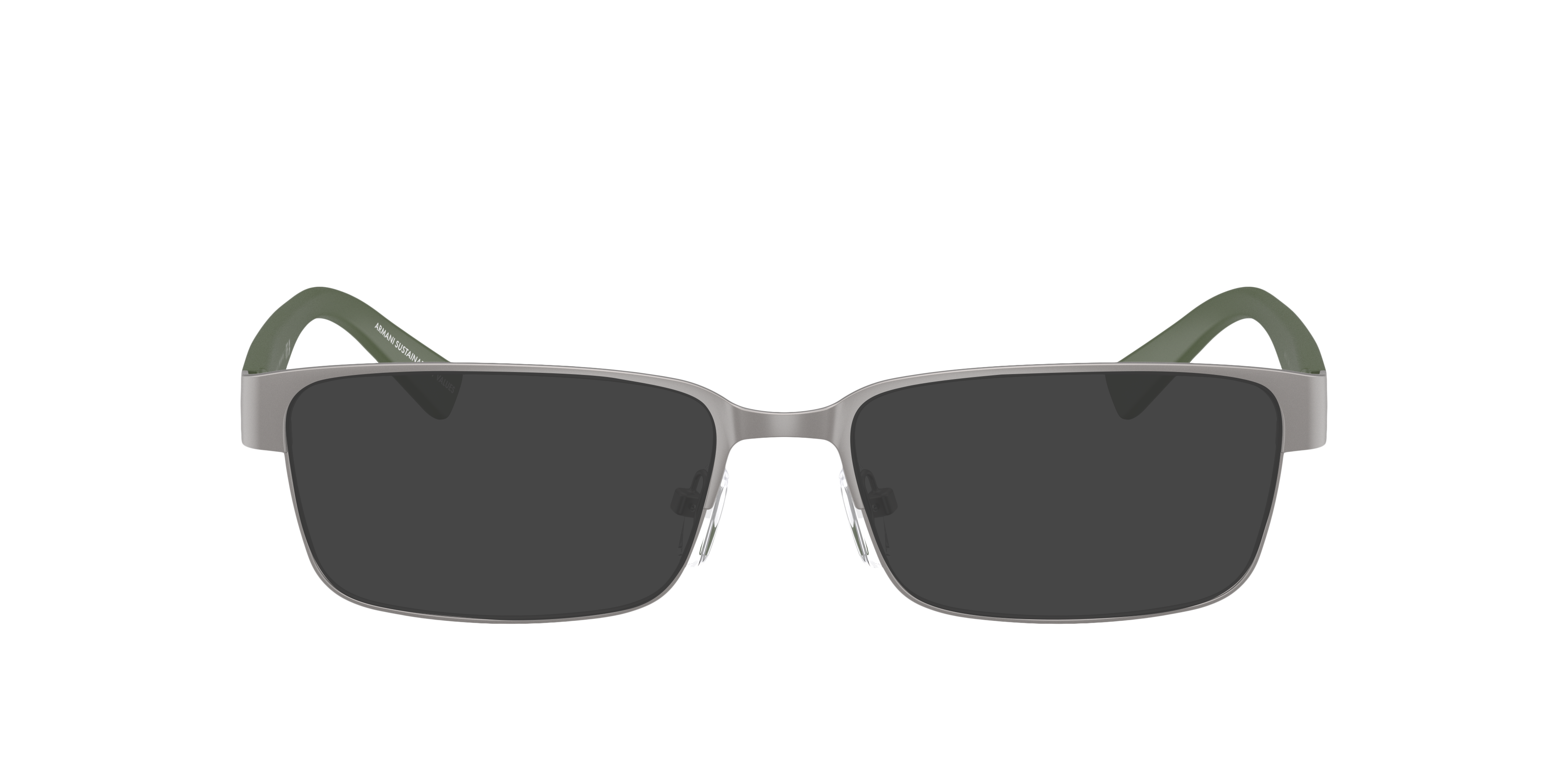 AX1017 Mat Staalgrijs MetaalEyeglass Frames van B24, met getinte lenzen