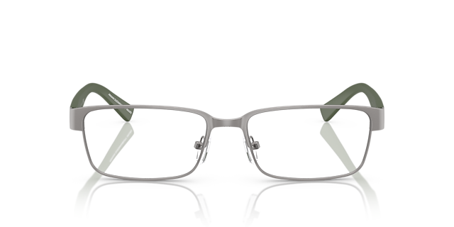 AX1017 Matt Gunmetal MetallEyeglass Frames von B24, Vorderansicht