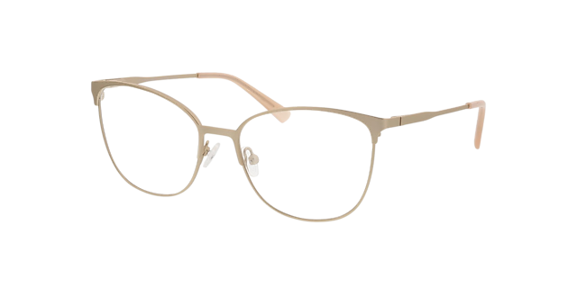 Yorkville Matgoud MetaalEyeglass Frames van B24, Hoekweergave