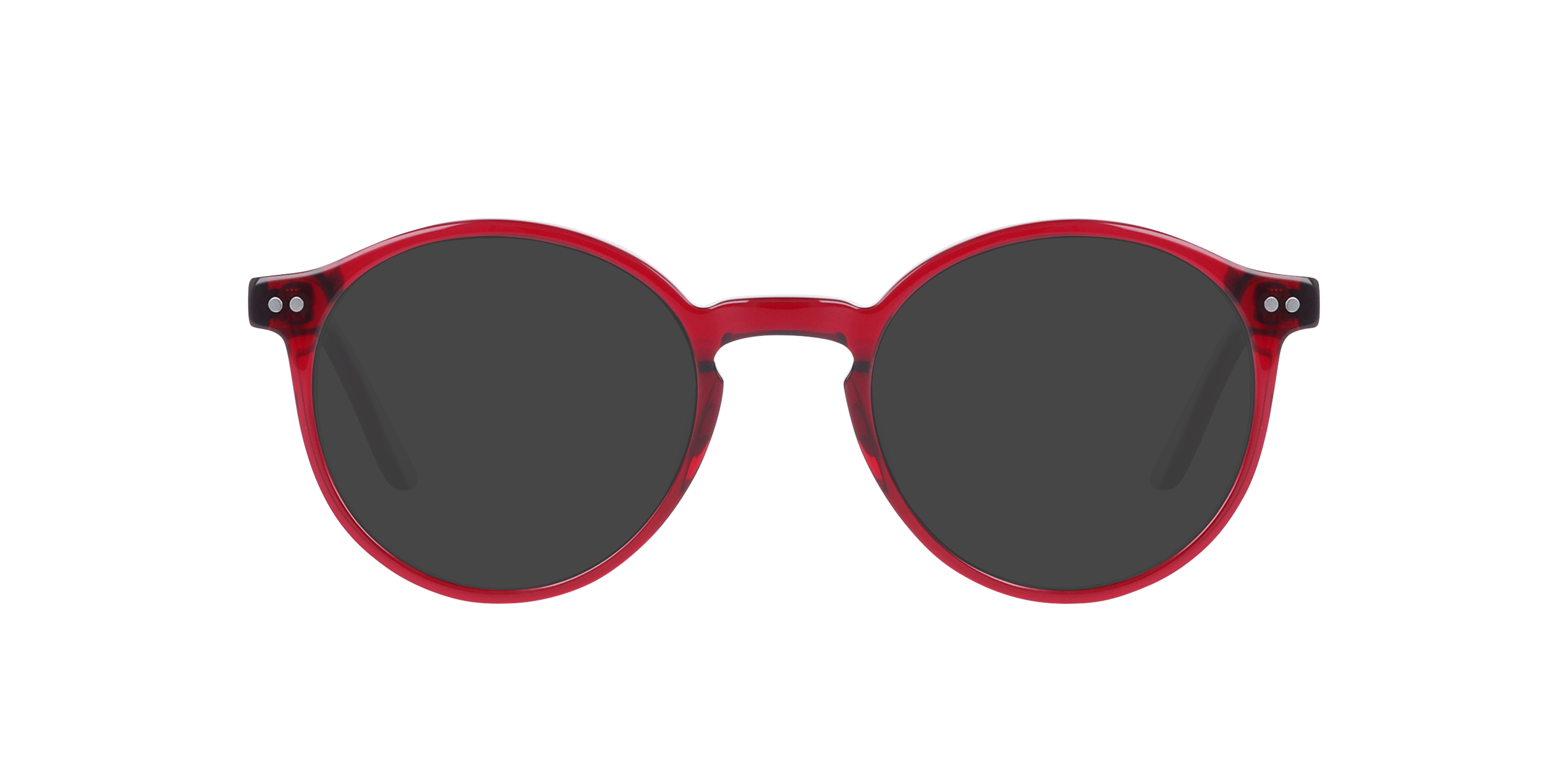 Bennett Burgunderrot AcetatEyeglass Frames von B24, mit getönten Gläsern