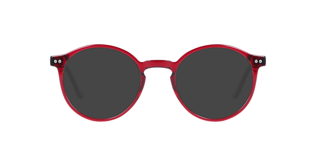 Bennett Burgunderrot AcetatEyeglass Frames von B24, mit getönten Gläsern