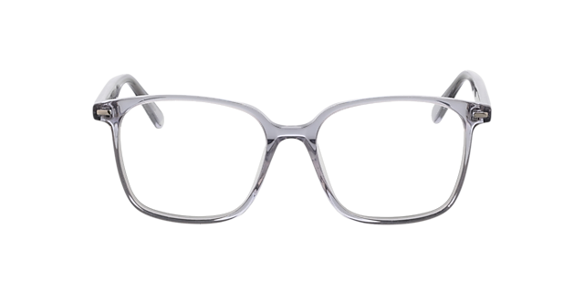 Taylor Kristal lichtgrijs AcetaatEyeglass Frames van B24, Vooraanzicht