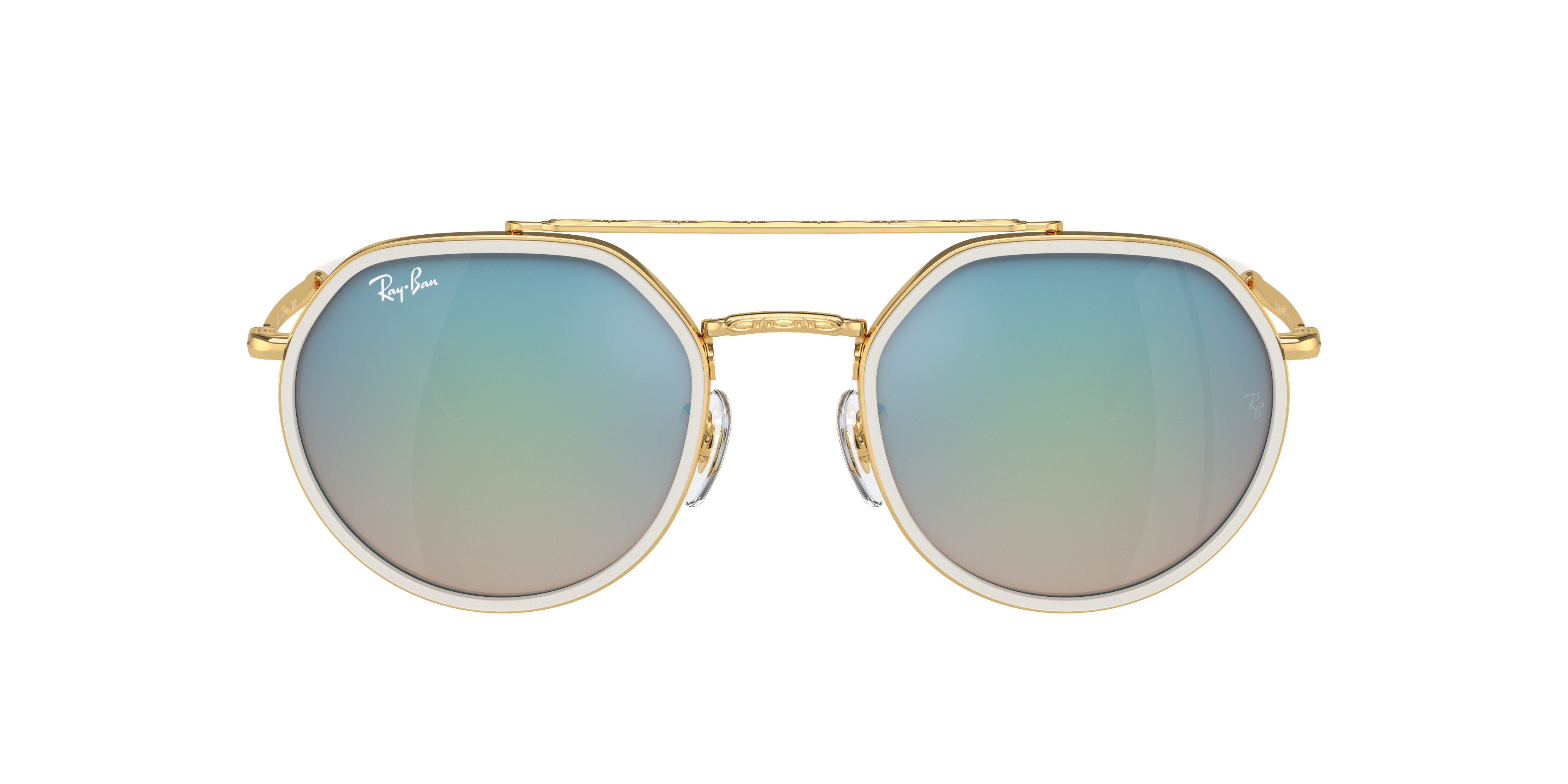 Thumbnail - Ray-Ban 8056597936026 Arista Gold, Size: Large