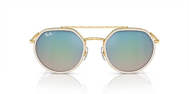 RB3765 Arista goud MetaalSunglass Frames van B24, Vooraanzicht