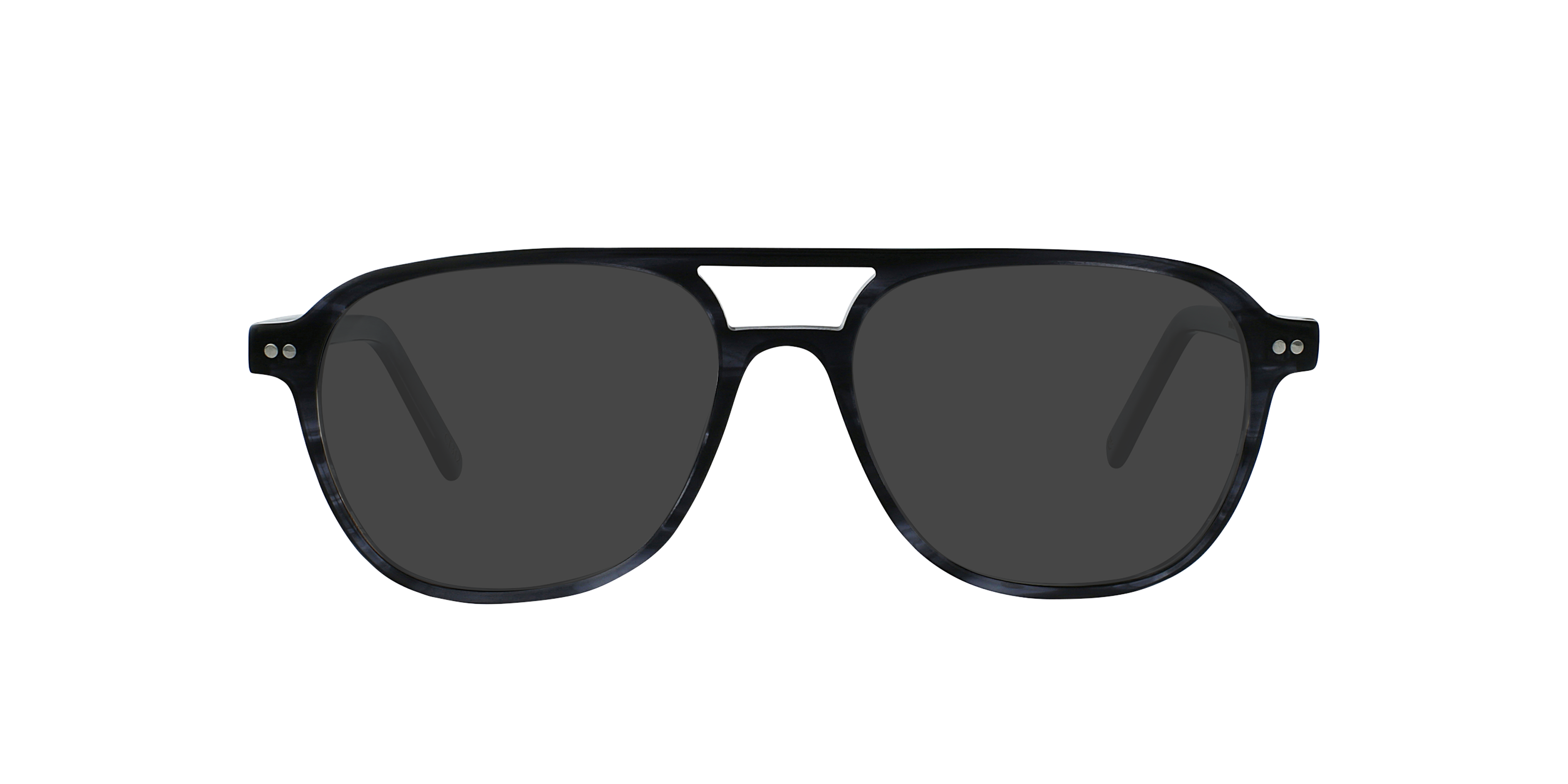 Wilker Lightning Dark Grey AcetatEyeglass Frames von B24, mit getönten Gläsern