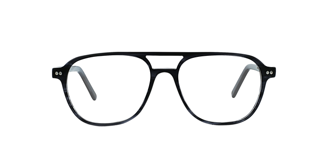 Wilker Lightning Dark Grey AcetatEyeglass Frames von B24, Vorderansicht