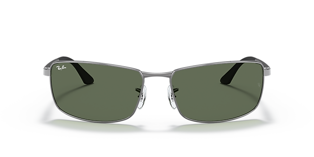 RB3498 Staalgrijs MetaalSunglass Frames van B24, Vooraanzicht