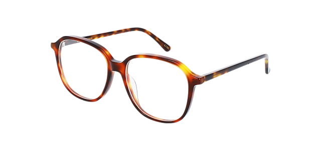 Colette Havana Cigars AcetaatEyeglass Frames van B24, Hoekweergave