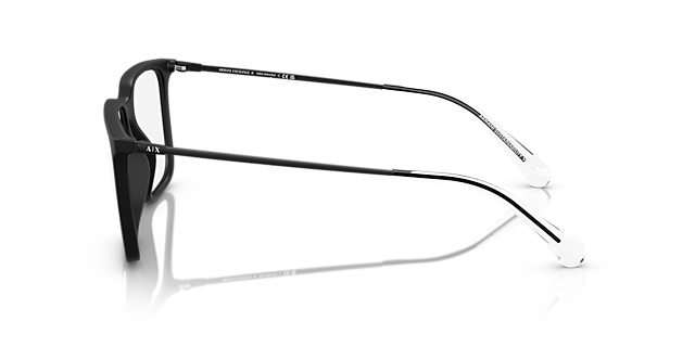 AX3119 Matt Schwarz KunststoffEyeglass Frames von B24, Seitenansicht