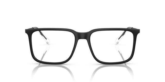 AX3119 Matt Schwarz KunststoffEyeglass Frames von B24, Vorderansicht