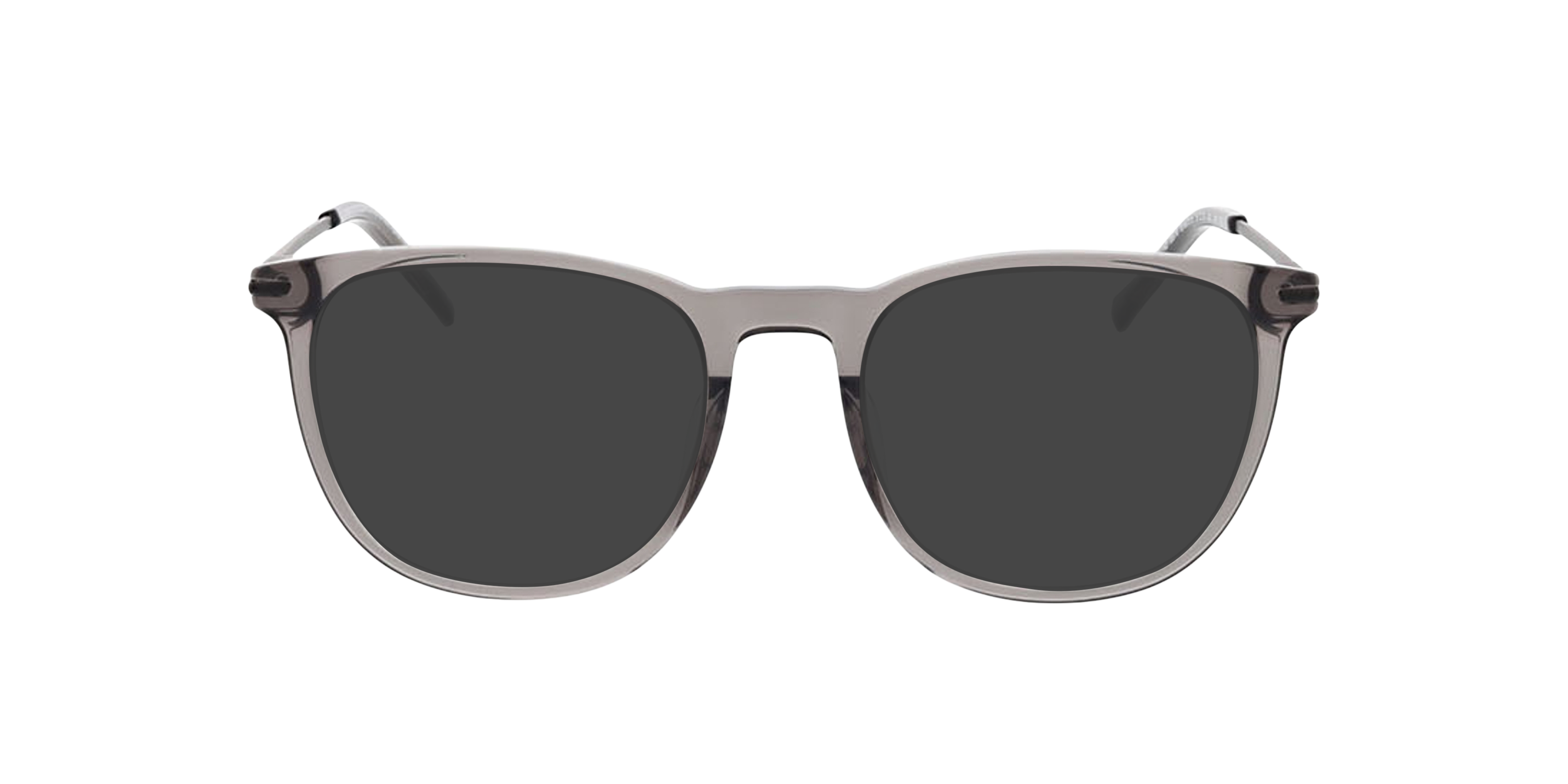 Bradford Crystal Grau AcetatEyeglass Frames von B24, mit getönten Gläsern