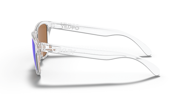 Frogskins™ XS (Youth Fit) Transparent glänzend KunststoffSunglass Frames von B24, Seitenansicht