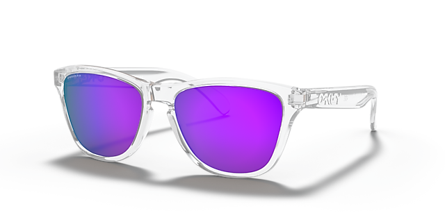 Frogskins™ XS (Youth Fit) Transparent glänzend KunststoffSunglass Frames von B24, Dreiviertelansicht