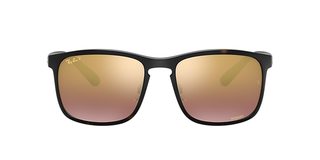 RB4264 Havana KunststoffSunglass Frames von B24, mit getönten Gläsern